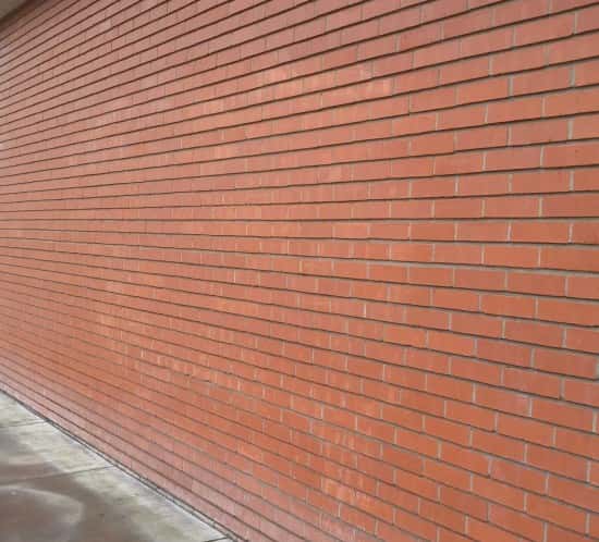 Clean brick wall